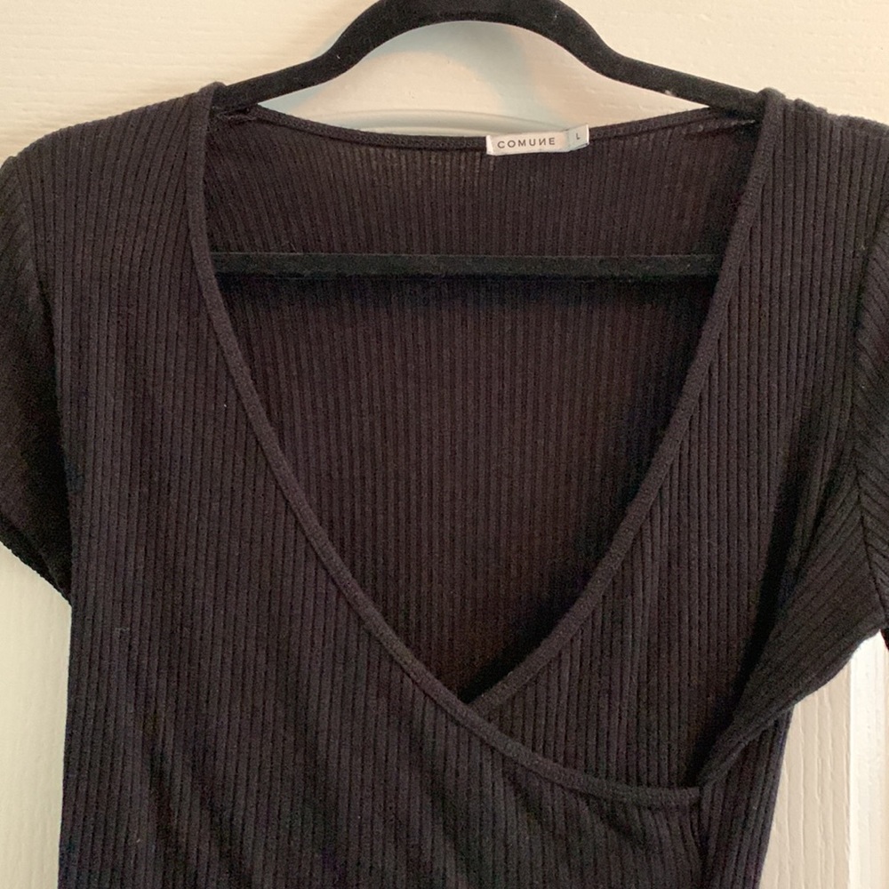Black Crop Top